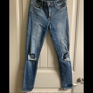 Abercrombie & Fitch low rise super skinny jeans